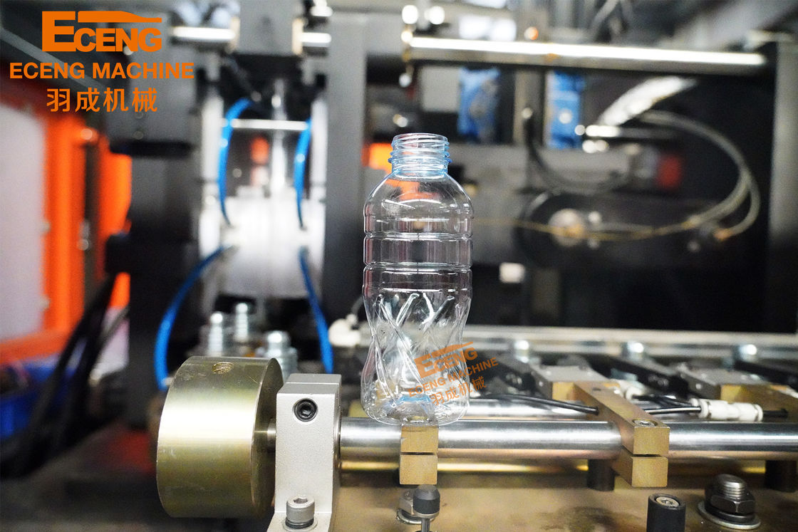 Tam Otomatik 4 Kavite PET Şişe Şişirme Makinesi Plastik Streç Su Suyu CSD İçecek
