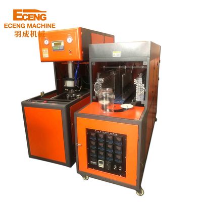 Turuncu Yarı Otomatik 5 Galon Şişe Şişirme Makinası 2800 Adet/H