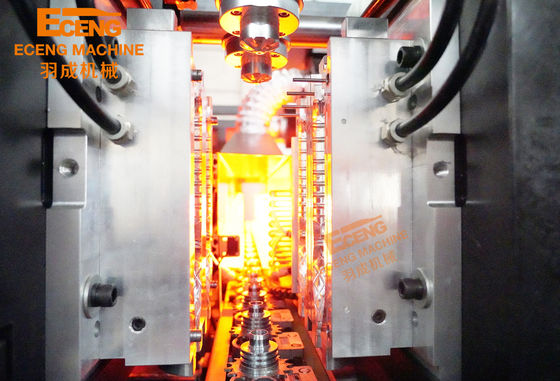 Yüksek Hızlı Plastik PET Şişe Yapımı Şişirme Makinesi Tam Otomatik 2 Kavite