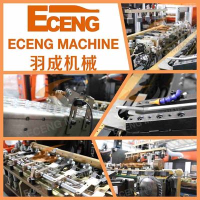 Eceng Plastik Şişe 6 Kavite PET Şişirme Makinası 380V 50HZ