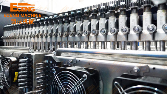 Otomatik PET Şişe Şişirme Makinesi Tek Kalıp Lineer 2500BPH