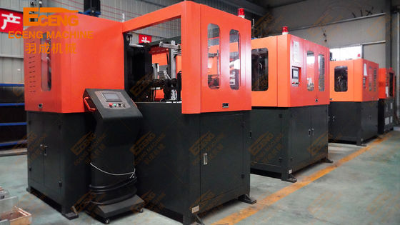 2 boşluk Otomatik Su Şişesi Şişirme Makinesi Eceng Q3000 3000BPH 2000ml Plastik