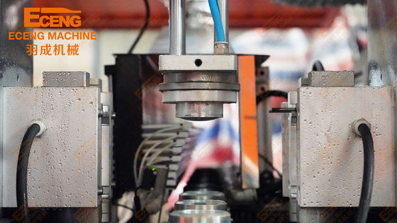 2 boşluk Otomatik Su Şişesi Şişirme Makinesi Eceng Q3000 3000BPH 2000ml Plastik