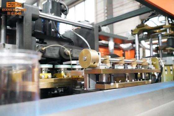 Plastik 2L Gıda Kavanozu Pet Şişe Blow Kalıplama Makinesi Otomatik PLC