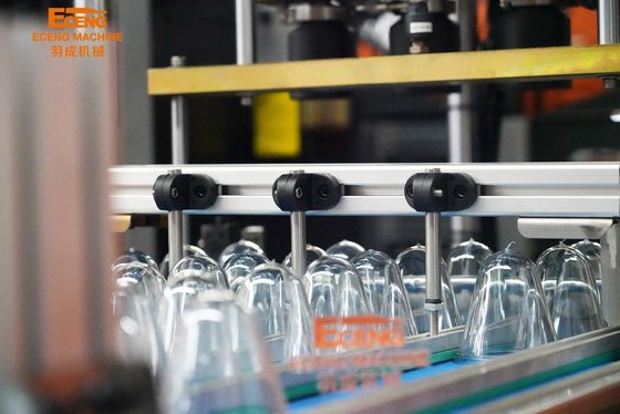 Kozmetik ürün için yüksek kaliteli 4 boşluklu plastik şişe kavanoz üfleme kalıplama makinesi