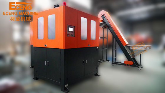 Şeffaf Plastik 3000bph için 2 boşluklu Otomatik Su Şişesi Şişirme Makinesi Eceng Q3000