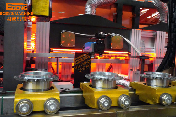 Gıda Cas PET Jar Stretch Blow Moulding Moulding Machine 4 boşluklar Yüksek verimlilik