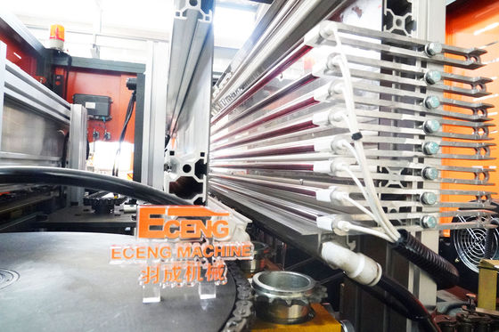 PET Mineral Su Şişesi Üfleme Makinesi Güvenlik YCQ 2L-2 2 boşluk 2000BPH