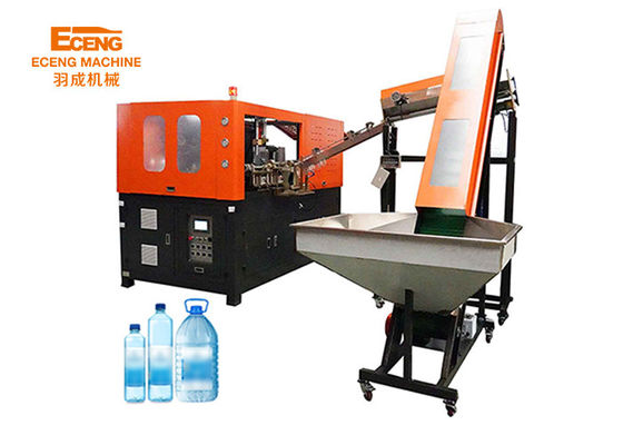 Eceng 5L şişe üfleyicisi 2 boşluklu döşeme üfleme makinesi