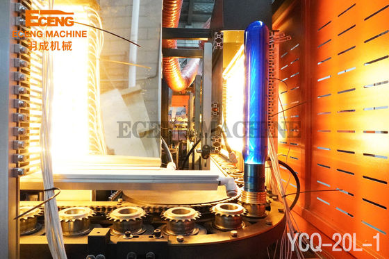 Mavi 20 Ltr PET Kavanoz Şişirme Makinesi 3 Fazlı 380V Şişe Yapma Makinesi