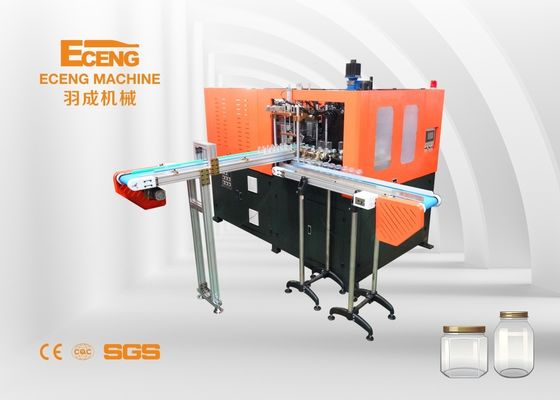 Tam Otomatik PET Şişe Şişirme Makinesi 3000BPH Eceng J2 Streç Şişirme