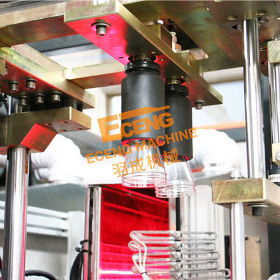 Turuncu 3L Kavanoz PET Streç Şişirme Makinesi 2 Kavite