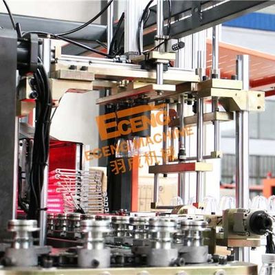 Turuncu 3L Kavanoz PET Streç Şişirme Makinesi 2 Kavite