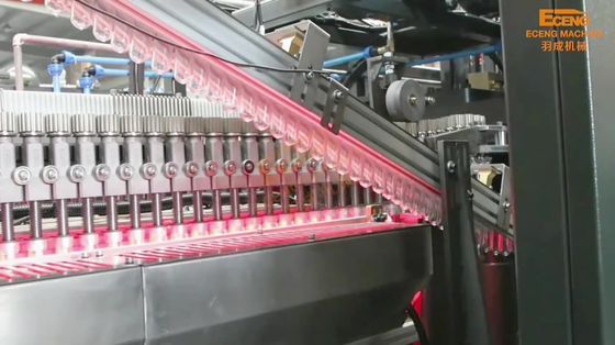 SMC Otomatik Şişirme Makinesi 4 Gözlü Maden Suyu Şişesi İmalatı