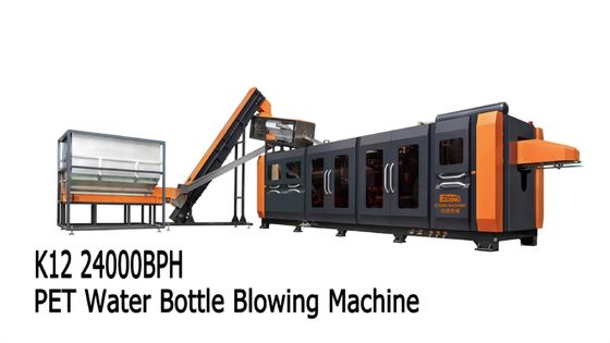 Otomatik Su Pet Şişe Şişirme Makinesi 750ml 56kW