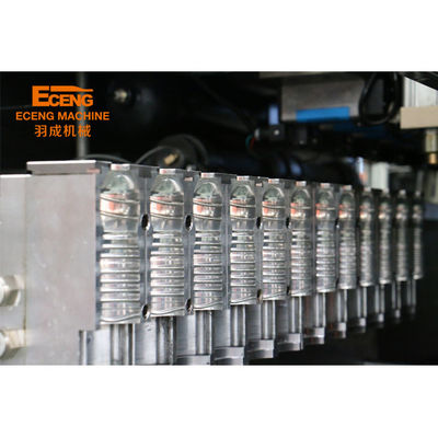24000bph Otomatik PET Şişirme Makinesi Streç Şişirme 12 Kavite