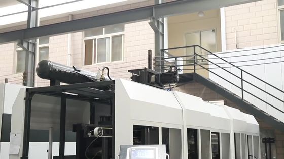 100ml-2L 6 Kavite PET Şişirme Makinesi DELTA PLC Kontrol