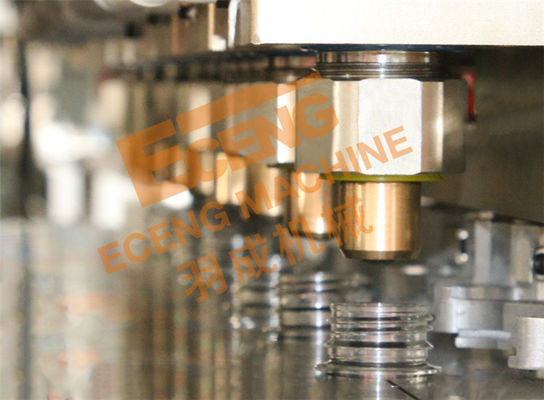 100ml-2L 6 Kavite PET Şişirme Makinesi DELTA PLC Kontrol
