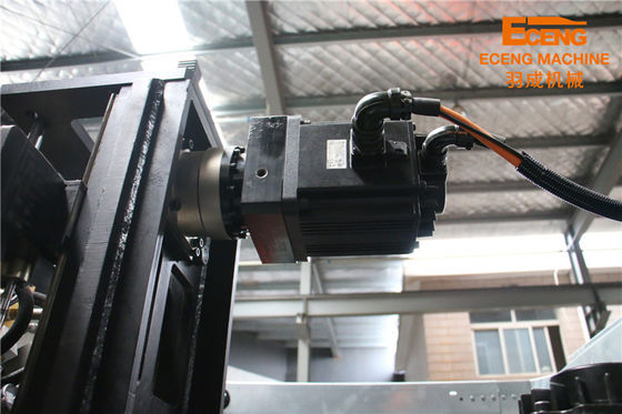 Turuncu 2l Otomatik PET Şişirme Makinesi PLC Kontrolü
