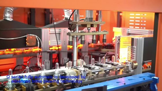 400ml Tam Otomatik Maden Suyu Şişesi İmalat Makinesi 4 Gözlü