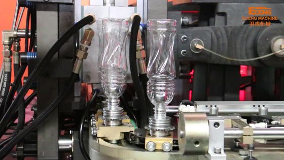 Enerji Tasarruflu Pet Şişe Şişirme Makinesi 2000 Ml PLC