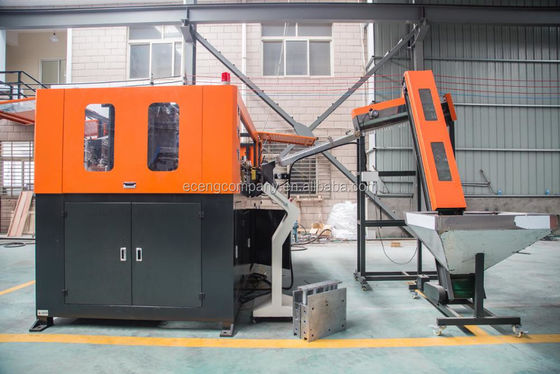 Eceng Dia 100mm Mineral Su Şişesi Üfleme Makinesi 4 Çukur 4.5*1.6*1.9m