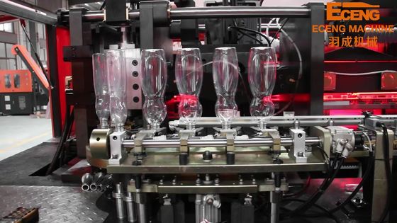 ISO 2L Otomatik PET Streç Şişirme Makinesi 220V 415V 50HZ
