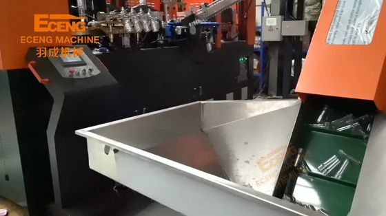 Eceng Düz PET Streç Şişirme Makinesi DELTA PLC Kontrol