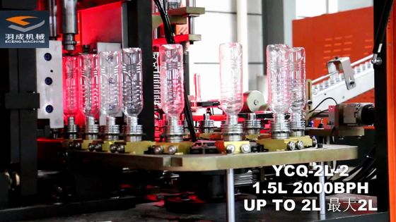 PC PVC Plastik Şişe Otomatik PET Şişirme Makinesi 27kw 9kg/Cm2
