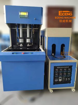 İçecek Şişesi 5000ml Yarı Otomatik PET Streç Şişirme Makinesi 2 Kavite