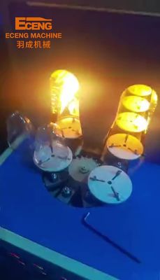16KW Yarı Otomatik Şişe Şişirme Makinesi 200ml 500ml 1 Litre Şişirme