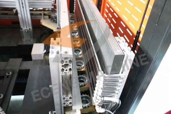 49kw PET Streç Şişirme Makinesi 1.5L Maden Suyu Şişesi Şişirme