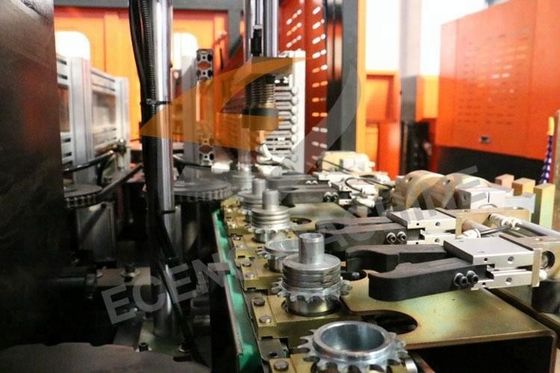 49kw PET Streç Şişirme Makinesi 1.5L Maden Suyu Şişesi Şişirme